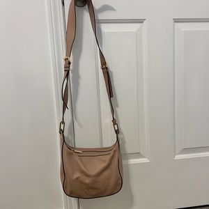Mauve/Blush Soft Leather Michael Kors Crossbody Purse